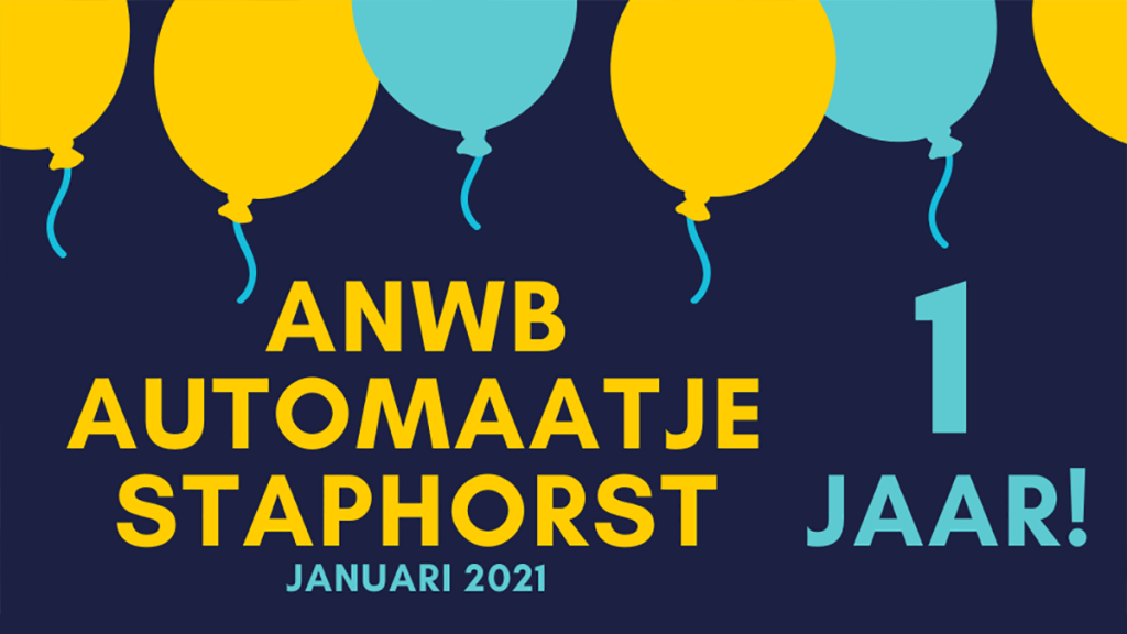 ANWB AutoMaatje Staphorst bestaat een jaar