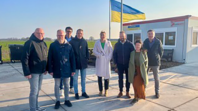 Gemeenteraad bezoekt gemeentelijke Oekraïne opvang